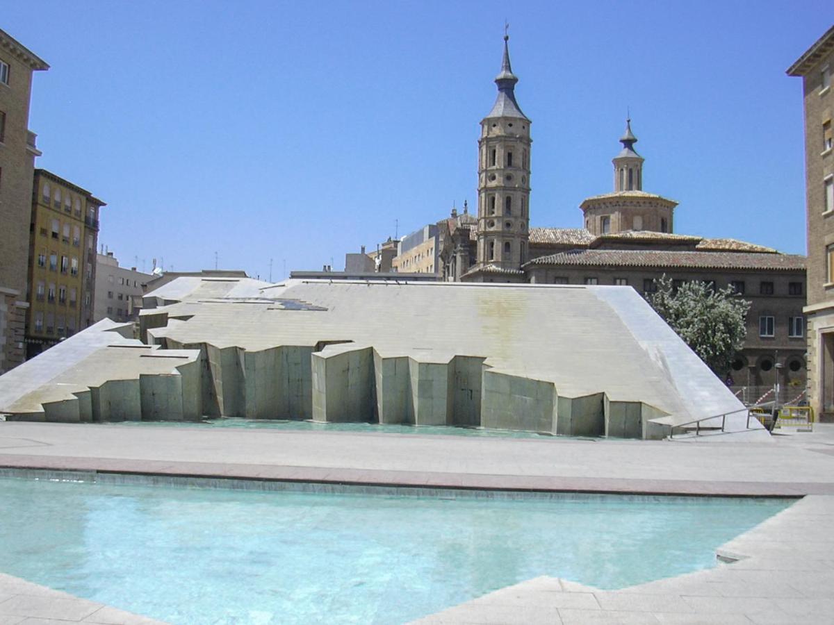 Ferienwohnung Gran Piso Pleno Centro. Plaza Del Pilar + Desayuno Saragossa Exterior foto